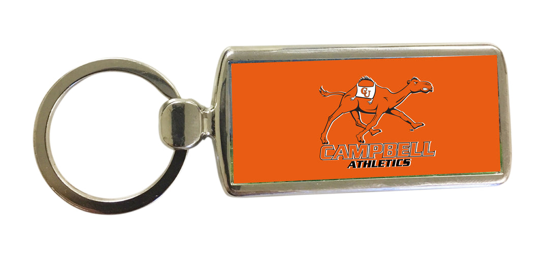 Campbell University Fighting Camels Metal Keychain