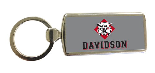 Davidson College Metal Keychain