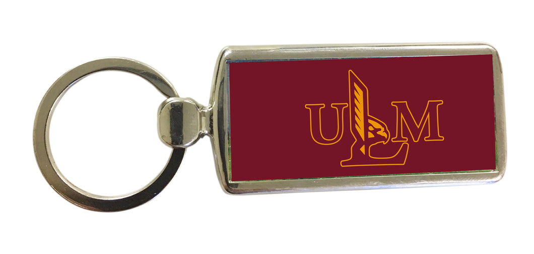 University of Louisiana Monroe Metal Keychain
