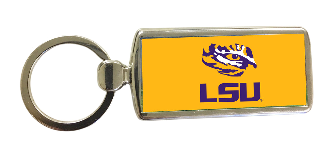 LSU Tigers Metal Keychain