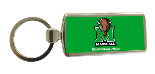 Marshall Thundering Herd Metal Keychain