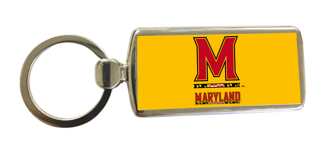 Maryland Terrapins Metal Keychain
