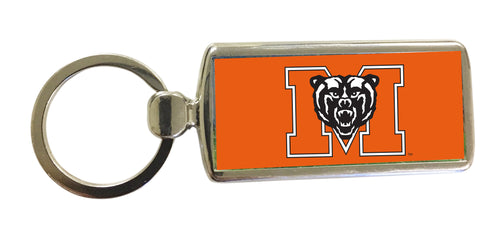 Mercer University Metal Keychain