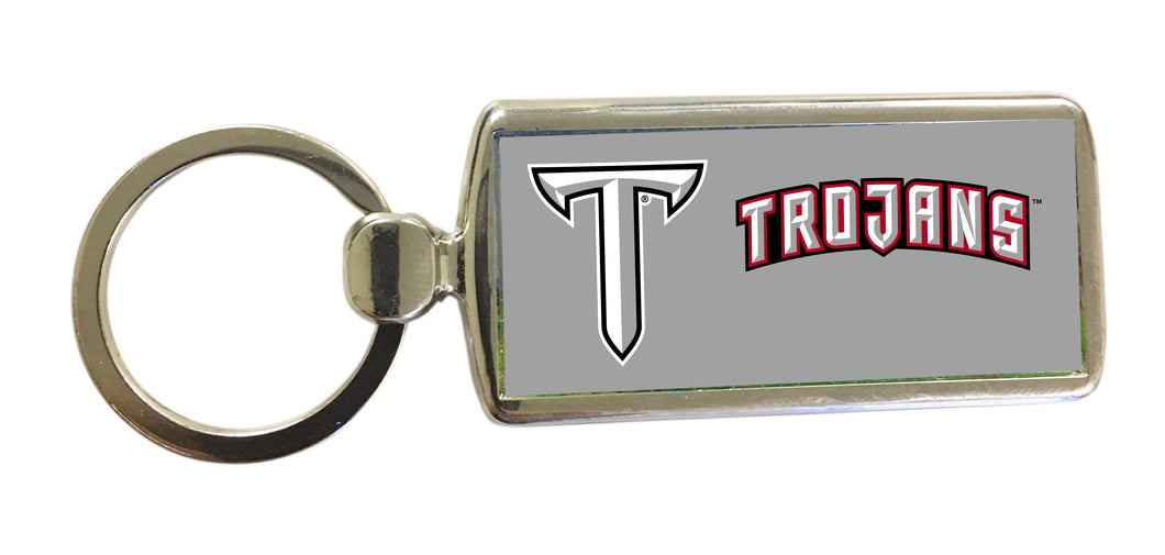 Troy University Trojans Metal Keychain