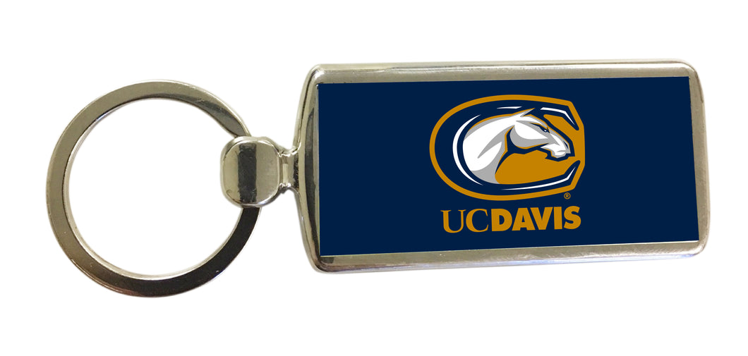 UC Davis Aggies Metal Keychain