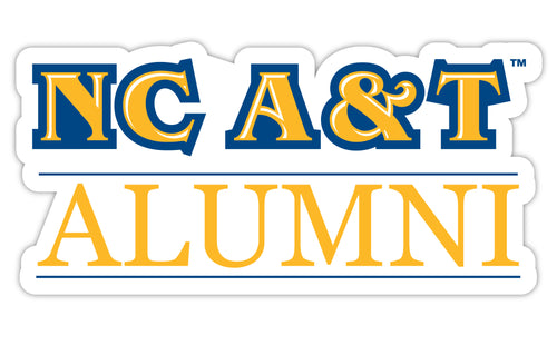 North Carolina A&T State Aggies 4-Inch Alumni NCAA Vinyl Sticker - Durable School Spirit Decal