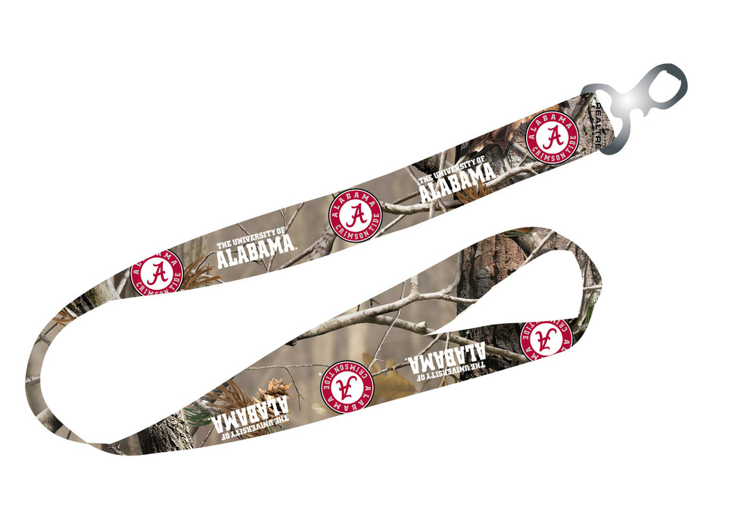 Ultimate Sports Fan Lanyard -  Alabama Crimson Tide Spirit, Durable Polyester, Quick-Release Buckle & Heavy-Duty Clasp