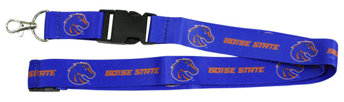 Ultimate Sports Fan Lanyard -  Boise State Broncos Spirit, Durable Polyester, Quick-Release Buckle & Heavy-Duty Clasp