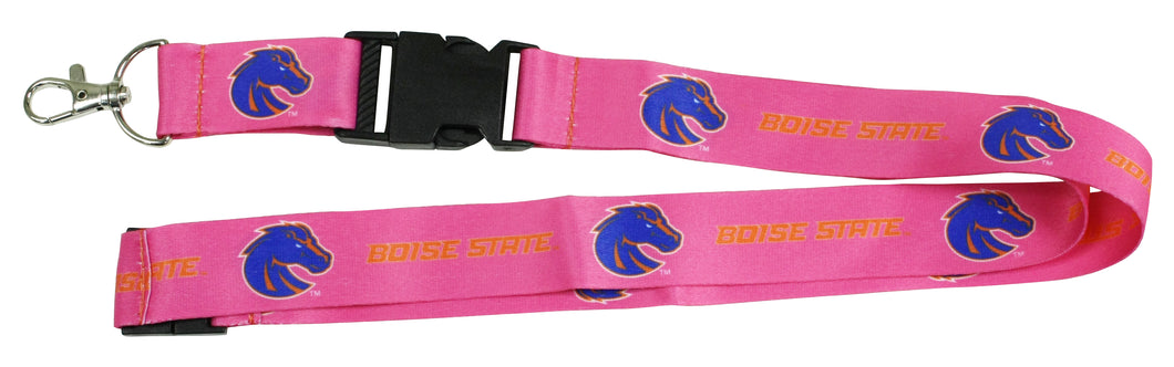 Ultimate Sports Fan Lanyard -  Boise State Broncos Spirit, Durable Polyester, Quick-Release Buckle & Heavy-Duty Clasp