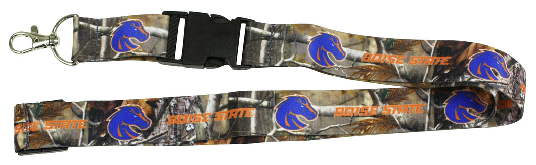 Ultimate Sports Fan Lanyard -  Boise State Broncos Spirit, Durable Polyester, Quick-Release Buckle & Heavy-Duty Clasp