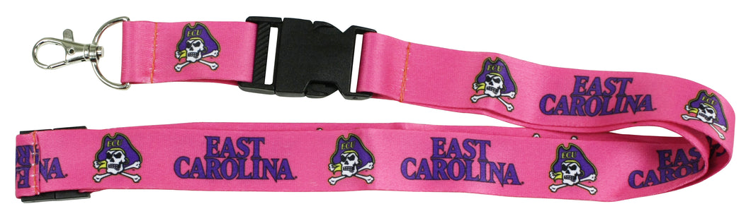 Ultimate Sports Fan Lanyard -  East Carolina Pirates Spirit, Durable Polyester, Quick-Release Buckle & Heavy-Duty Clasp