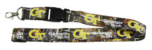 Ultimate Sports Fan Lanyard -  Georgia Tech Yellow Jackets Spirit, Durable Polyester, Quick-Release Buckle & Heavy-Duty Clasp
