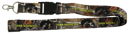 Ultimate Sports Fan Lanyard -  Iowa Hawkeyes Spirit, Durable Polyester, Quick-Release Buckle & Heavy-Duty Clasp