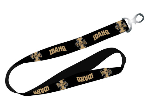 Ultimate Sports Fan Lanyard -  Idaho Vandals Spirit, Durable Polyester, Quick-Release Buckle & Heavy-Duty Clasp