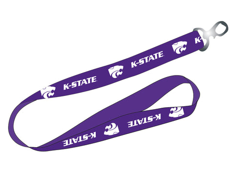 Ultimate Sports Fan Lanyard -  Kansas State Wildcats Spirit, Durable Polyester, Quick-Release Buckle & Heavy-Duty Clasp