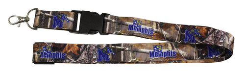 Ultimate Sports Fan Lanyard -  Memphis Tigers Spirit, Durable Polyester, Quick-Release Buckle & Heavy-Duty Clasp