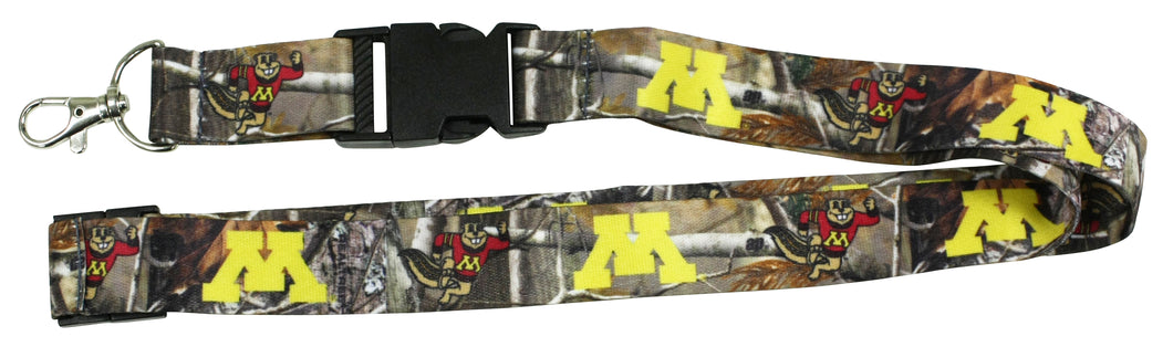 Ultimate Sports Fan Lanyard -  Minnesota Gophers Spirit, Durable Polyester, Quick-Release Buckle & Heavy-Duty Clasp