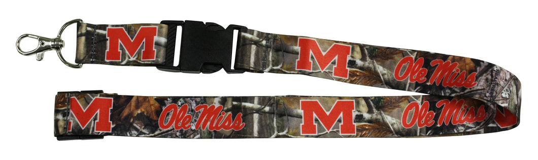 Ultimate Sports Fan Lanyard -  Mississippi Rebels 