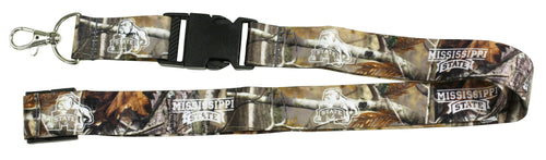 Ultimate Sports Fan Lanyard -  Mississippi State Bulldogs Spirit, Durable Polyester, Quick-Release Buckle & Heavy-Duty Clasp