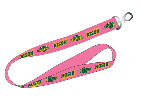 Ultimate Sports Fan Lanyard -  North Dakota State Bison Spirit, Durable Polyester, Quick-Release Buckle & Heavy-Duty Clasp