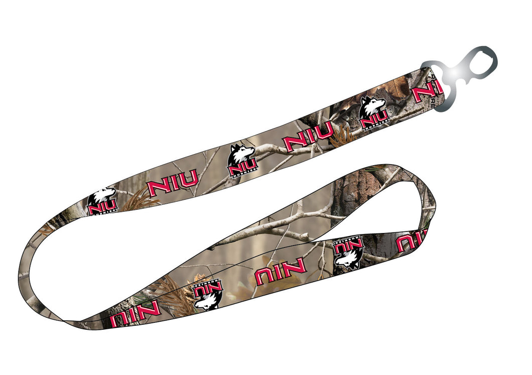 Ultimate Sports Fan Lanyard -  Northern Illinois Huskies Spirit, Durable Polyester, Quick-Release Buckle & Heavy-Duty Clasp