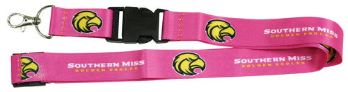 Ultimate Sports Fan Lanyard -  Southern Mississippi Golden Eagles Spirit, Durable Polyester, Quick-Release Buckle & Heavy-Duty Clasp