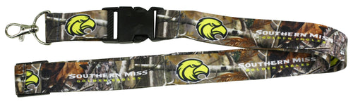 Ultimate Sports Fan Lanyard -  Southern Mississippi Golden Eagles Spirit, Durable Polyester, Quick-Release Buckle & Heavy-Duty Clasp
