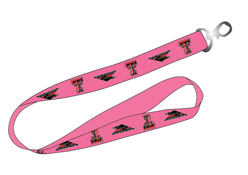 Ultimate Sports Fan Lanyard -  Texas Tech Red Raiders Spirit, Durable Polyester, Quick-Release Buckle & Heavy-Duty Clasp