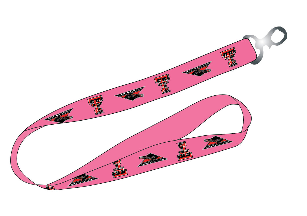 Ultimate Sports Fan Lanyard -  Texas Tech Red Raiders Spirit, Durable Polyester, Quick-Release Buckle & Heavy-Duty Clasp