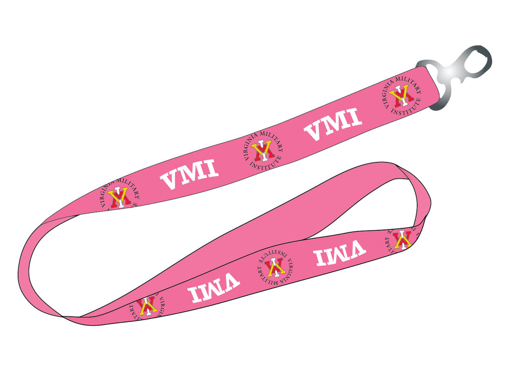 Ultimate Sports Fan Lanyard -  VMI Keydets Spirit, Durable Polyester, Quick-Release Buckle & Heavy-Duty Clasp