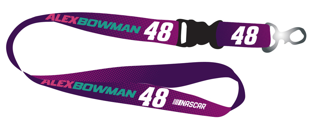 Alex Bowman #48 NASCAR Lanyard New for 2022