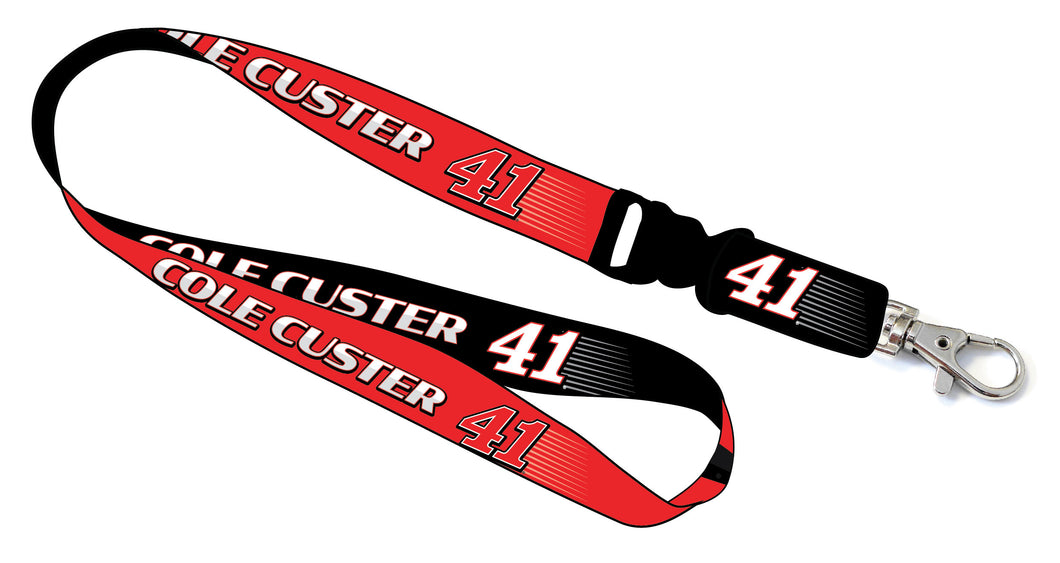 Cole Custer #41 NASCAR Cup Series Lanyard New for 2021