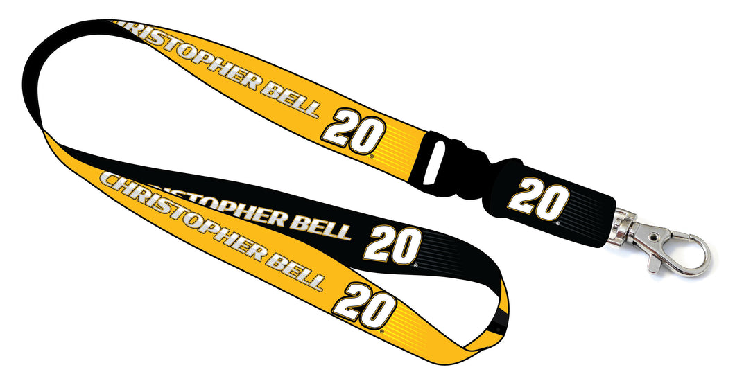 Christopher Bell #20 NASCAR Cup Series Lanyard New for 2021