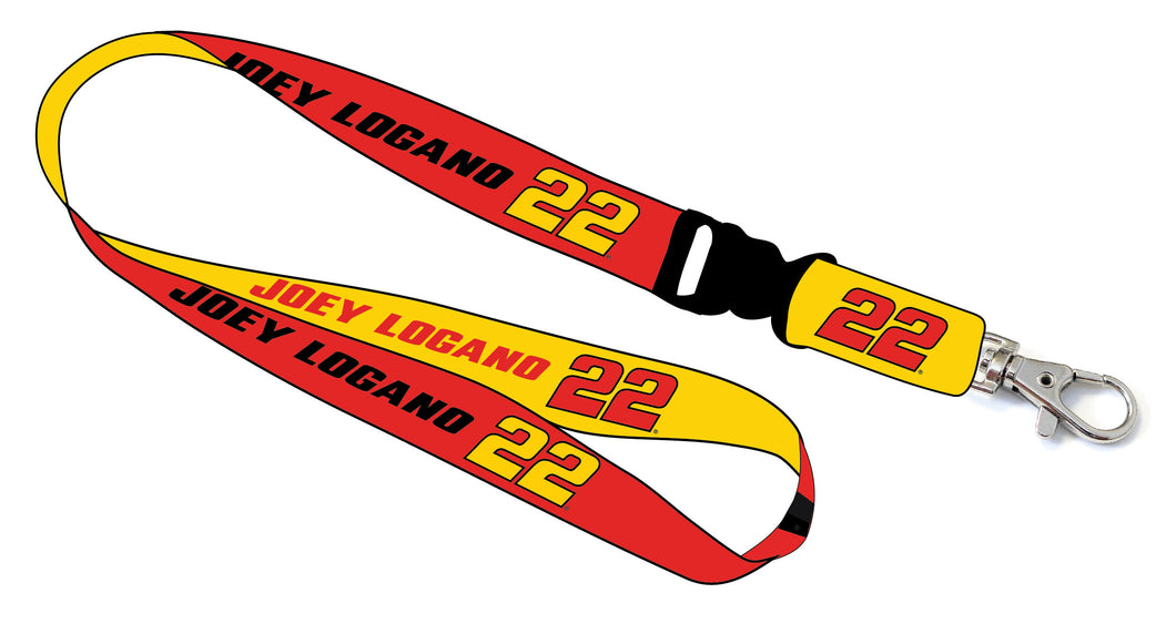 Joey Logano #22 NASCAR Cup Series Lanyard New for 2021