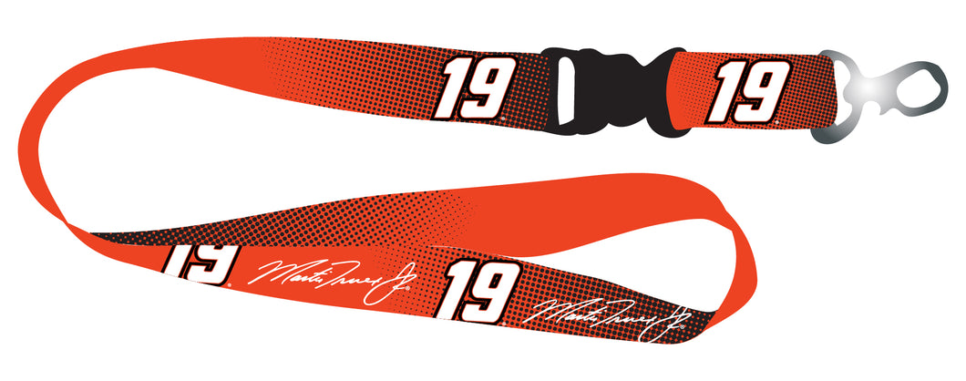Martin Truex Jr. #19 NASCAR Lanyard New for 2022