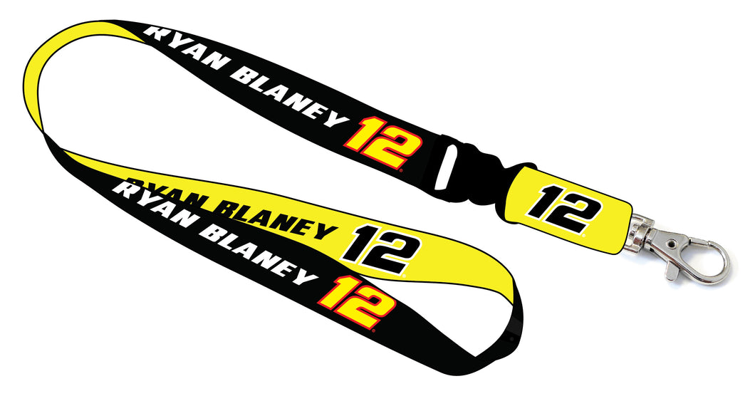Ryan Blaney #12 NASCAR Cup Series Lanyard New for 2021