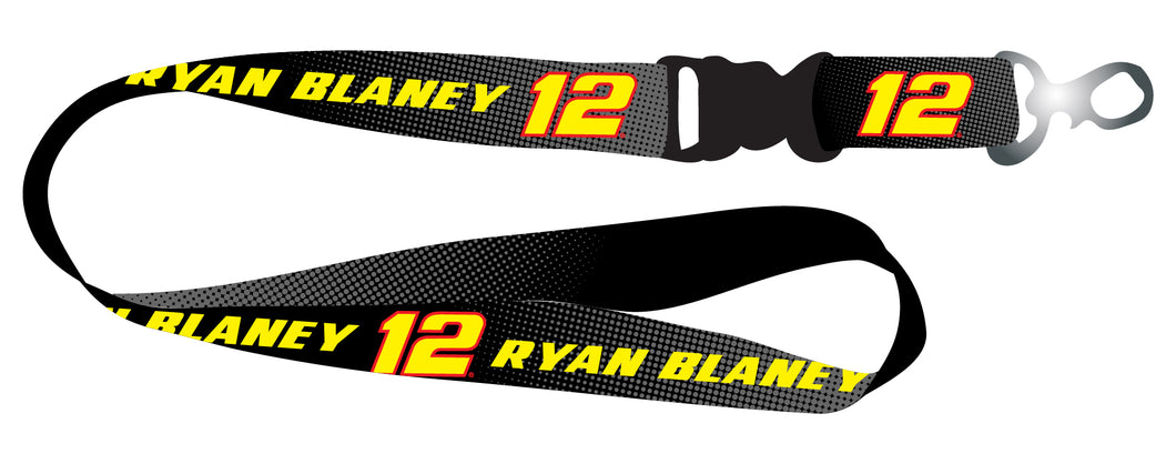 Ryan Blaney #12 NASCAR Lanyard New for 2022