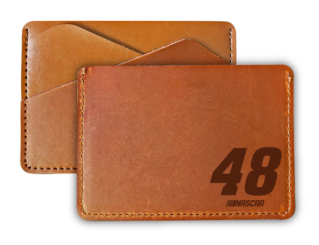 Nascar #48 Alex Bowman Leather Wallet Card Holder New For 2022