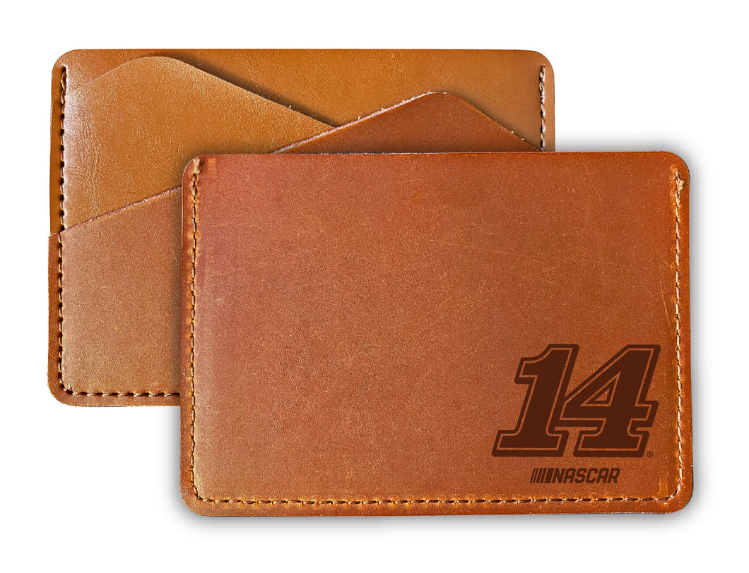 Nascar #14 Chase Briscoe Leather Wallet Card Holder New For 2022
