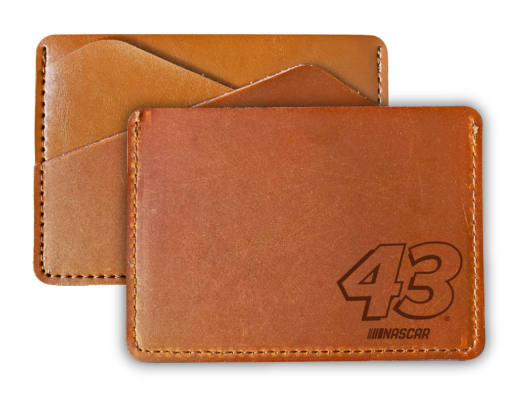 Nascar #43 Erik Jones Leather Wallet Card Holder New For 2022