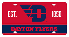 Load image into Gallery viewer, NCAA Dayton Flyers Metal License Plate - Lightweight, Sturdy &amp; Versatile
