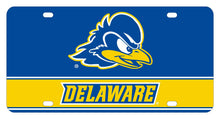 Load image into Gallery viewer, NCAA Delaware Blue Hens Metal License Plate - Lightweight, Sturdy &amp; Versatile
