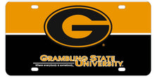 Load image into Gallery viewer, NCAA Grambling State Tigers Metal License Plate - Lightweight, Sturdy &amp; Versatile
