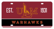 Load image into Gallery viewer, University of Louisiana Monroe Metal License Plate
