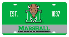 Load image into Gallery viewer, NCAA Marshall Thundering Herd Metal License Plate - Lightweight, Sturdy &amp; Versatile
