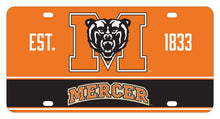 Load image into Gallery viewer, Mercer University Metal License Plate
