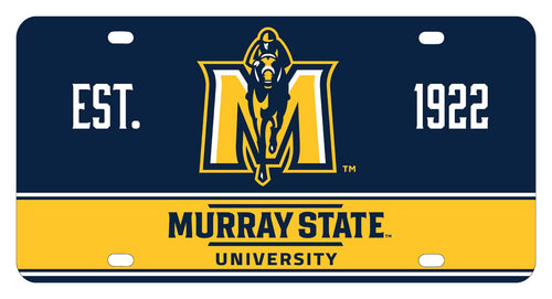 NCAA Murray State University Metal License Plate - Lightweight, Sturdy & Versatile