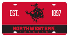 Load image into Gallery viewer, NCAA Northwestern Oklahoma State University Metal License Plate - Lightweight, Sturdy &amp; Versatile
