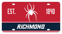 Load image into Gallery viewer, NCAA Richmond Spiders Metal License Plate - Lightweight, Sturdy &amp; Versatile
