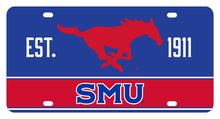 Load image into Gallery viewer, Southern Methodist University Metal License Plate
